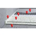 Звукоізоляція підлоги Floor (підкладка під ковролін, паркет і ламінат),  товщина 10мм Мініатюра 2