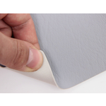 Морський шкірвініл сірий холодний відтінок MARINE 7225 - якісний кожзам для яхт і катерів Мініатюра 2