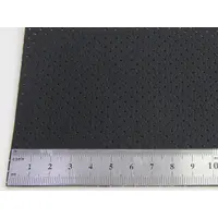 Автомобільний шкірзам перфорований BMW 901p чорний, на тканинній основі, ширина 1,40 м, Туреччина