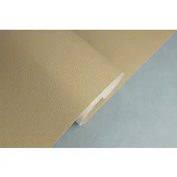 Автомобільний шкірзам BMW 082, колір бежевий, на тканинній основі (ширина 1,40 м), Туреччина