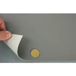 Автомобільний шкірзам BMW 914, колір сірий, на тканинній основі, ширина 1,40 м, Туреччина