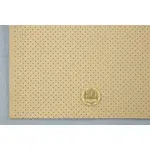 Перфорований автомобільний шкірзам 9126p світло-бежевий на тканинній основі Мініатюра 5