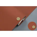 Автомобільний шкірозамінник 9165 мідного кольору на тканинній основі Мініатюра 1