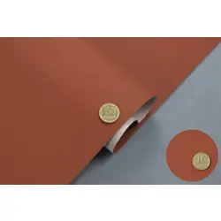 Автомобільний шкірозамінник 9165, колір мідний, на тканинній основі, ширина 140см, Туреччина