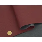 Перфорований автошкірзам Borgo 9161p бордовий на тканинній основі, ширина 1,38 м Мініатюра 3