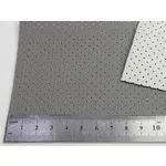Перфорований автомобільний шкірзам BAVYERA 1540р, сірий (1.40 м), Туреччина Мініатюра 2