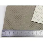 Перфорований автомобільний шкірзам Mercedes 30520р, бежевий (1.40 м), Туреччина Мініатюра 2