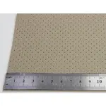 Перфорований шкірзамінник BAVYERA С198р — бежевий колір, тканинна основа, ширина 1,4 м Мініатюра 1