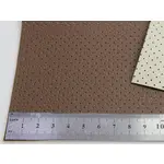Автомобільний шкірзам перфорований NUOVO 9373р, коричневий (1.40 м), Туреччина Мініатюра 2