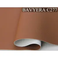 Автомобільний шкірзам BAVYERA С277 рудий (taba) на тканинній основі, ширина 1,40 м, Туреччина