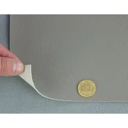 Автомобільний шкірозамінник F30-100, колір світло-сірий, на тканинній основі, ширина 140см, Туреччина