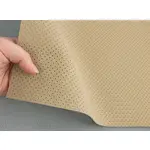 Автомобільний шкірзам перфорований BMW 082p, бежевий (1.40 м), Туреччина Мініатюра 2