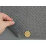 Автомобільний шкірзам перфорований BMW 916p, графіт (1.40 м), Туреччина Мініатюра 1