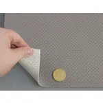 Автомобільний шкірзам перфорований F30-100p, світло-сірий (1.40 м), Туреччина Мініатюра 1