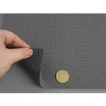 Автомобільний шкірзам перфорований F30-079p, сірий (1.40 м), Туреччина Мініатюра 1