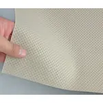 Автомобільний шкірзам перфорований BMW 224p, молочний (1.40 м), Туреччина Мініатюра 2