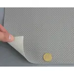 Автомобільний шкірзам перфорований BMW 911p, світло-сірий (1.40 м), Туреччина Мініатюра 1