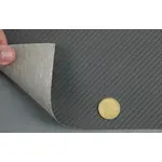 Автомобільний шкірозамінник KARBON 610 графітовий, тканинна основа (ширина 140 см) Мініатюра 3