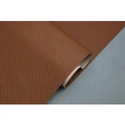 Автомобільний шкірозамінник KARBON 320 коричневий, на тканинній основі, ширина 140 см, Туреччина