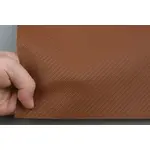 Автомобільний шкірозамінник KARBON 320 коричневий, тканинна основа (ширина 140 см) Мініатюра 2