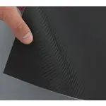 Автомобільний шкірозамінник KARBON 2089 чорний, на поролоні 1мм та сітці (ширина 162 см) Мініатюра 2