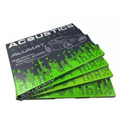 Віброізоляція Acoustics Alumat, 700х500мм, товщина 2.2 мм (в 1-й упаковці 11 листів 3.85 м2)