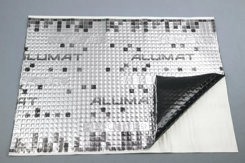 Віброізоляція Acoustics Alumat 1.6 мм, 700х500 мм, упаковка 13 листів (4.55 м²)
