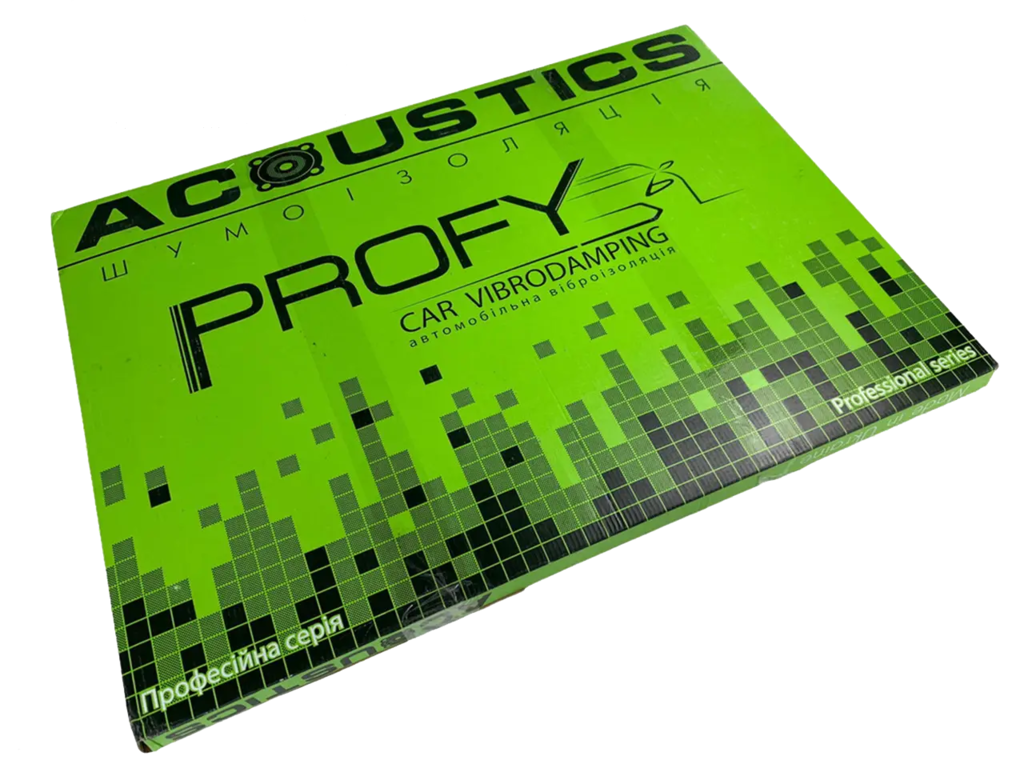 Віброізоляція Acoustics PROFY 70x50 см, товщина 4.0 мм