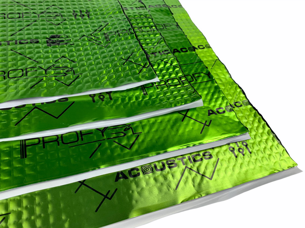 Віброізоляція Acoustics PROFY 70x50 см, товщина 4.0 мм