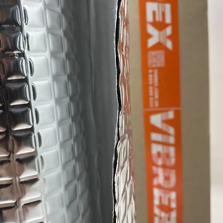 Віброізоляція Vibrex Master Light 1.3 мм на фользі 60 мкм, рулон 2 м²