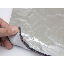 Шумоізоляція для авто повстяна фольгована VOF-8K, вологостійка, самоклейка, 156×100см товщина 8мм