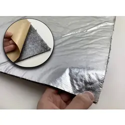 Шумоізоляція термостійка FSV-8K 100х156см, товщина 8мм для підкапотного простору, самоклейка