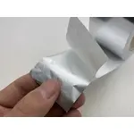 Алюмінієвий скотч 50 мм х 50 м — ізоляційна стрічка для професійного використання Мініатюра 2