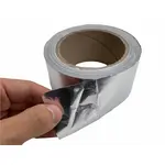 Алюмінієвий скотч 50 мм х 50 м — ізоляційна стрічка для професійного використання Мініатюра 4