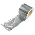 Алюмінієвий скотч 100 мм х 50 м — ізоляційна стрічка для професійного використання Мініатюра 1