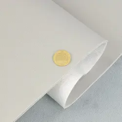 Автотканина стельова 49V оригінальна на поролоні 2мм та водовідпірному флізеліні, колір світло-сірий, ширина 141см