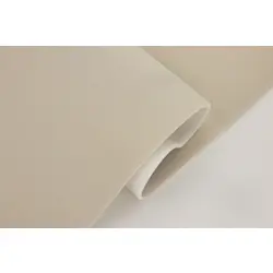 Автотканина стельова 1033/2 оригінальна, колір світло-кремовий, на поролоні 3мм, ширина 145см