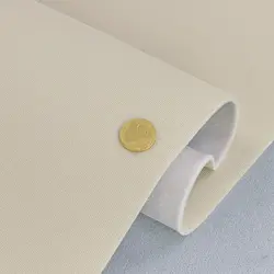 Автотканина стельова 1323 оригінальна, на поролоні 3мм, колір бежевий, ширина 168см