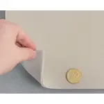 Автотканина стельова 1323, бежева, поролон 3мм, ширина 168см Мініатюра 3