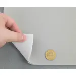 Автотканина стельова 1544sky, світло-сіра, поролон 3мм, ширина 177см Мініатюра 3