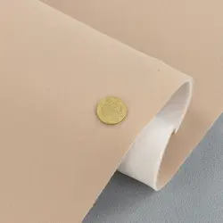 Стельовий автовелюр 111/10 оригінальний колір пісочний товщина 4мм ширина 142см Німеччина