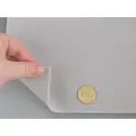 Автотканина стельова оригінальна 1516/2 світло-сіра на поролоні 3 мм, ширина 1.48 м Мініатюра 2