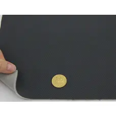 Автотканина оригінальна стельова 1212, колір темно-сірий (графіт), на поролоні 3мм, ширина 1,40м.