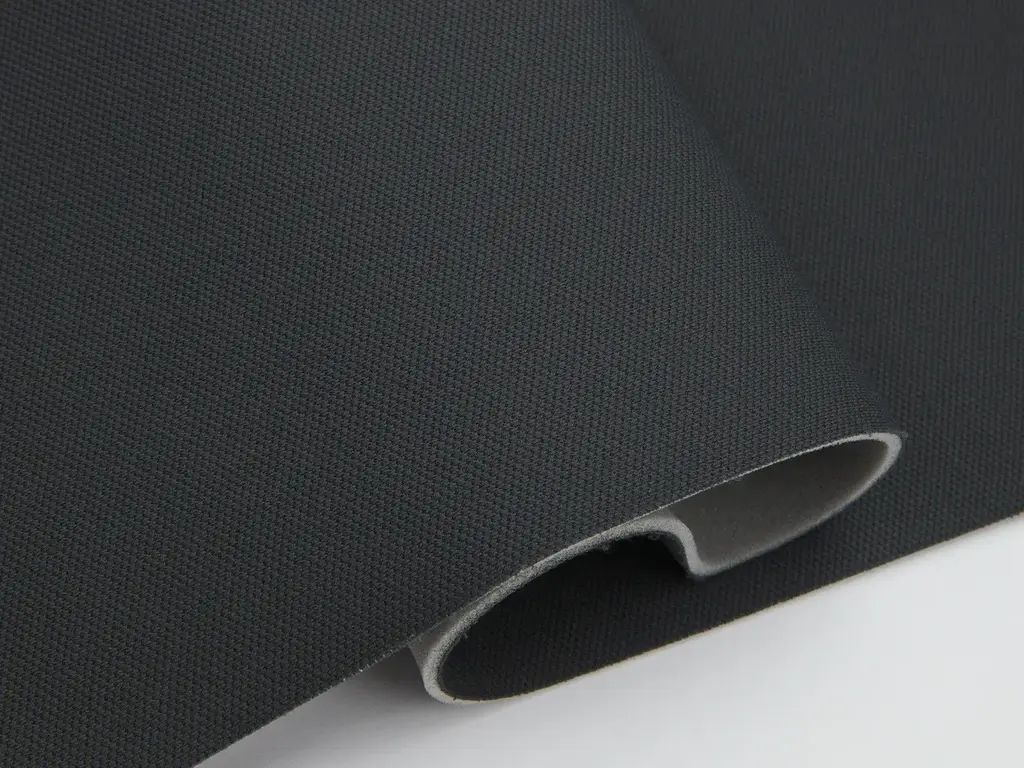 Оригінальна стельова автотканина 1212 темно-сіра (графіт) на поролоні 3 мм, ширина 140 см