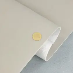 Автотканина стельова 1548V оригінальна на поролоні 2мм та водовідпірному флізеліні, колір світло-сірий теплий, ширина 142см