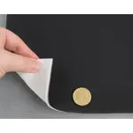 Автотканина стельова 1007/1-V, темно-сіра, поролон і повсть 4мм, ширина 138см Мініатюра 3