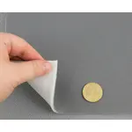 Автотканина стельова 1551, сіра, поролон 3мм, ширина 154см Мініатюра 3