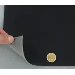 Автотканина стельова 1204/4-B2, чорна, поролон 2мм, ширина 144см Мініатюра 3