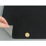 Автовелюр чорний BLACK SPECIAL на поролоні та сітці (еластичний), Польща Мініатюра 2