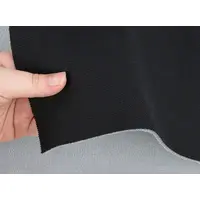 Автотканина стельова чорна Koper Black, на поролоні та сітці, товщина 2,8мм, ширина 180см, Польща